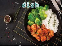 Định nghĩa của từ <b>dish</b>