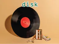 Định nghĩa của từ <b>disk</b>