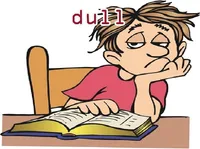 Định nghĩa của từ <b>dull</b>