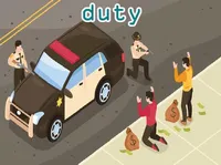 Định nghĩa của từ <b>duty</b>