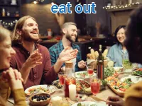 Định nghĩa của từ <b>eat out</b>