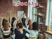 Định nghĩa của từ <b>educate</b>