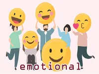 Định nghĩa của từ <b>emotional</b>