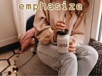 Định nghĩa của từ <b>emphasize</b>