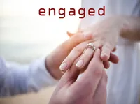 Định nghĩa của từ <b>engaged</b>