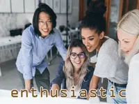 Định nghĩa của từ <b>enthusiastic</b>
