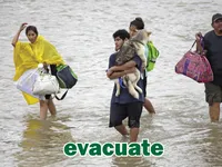 Định nghĩa của từ <b>evacuate</b>