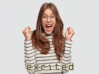 Định nghĩa của từ <b>excited</b>