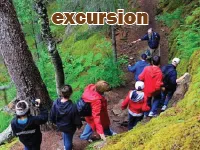 Định nghĩa của từ <b>excursion</b>