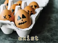 Định nghĩa của từ <b>exist</b>