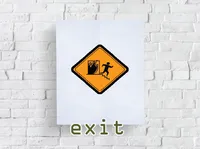 Định nghĩa của từ <b>exit</b>
