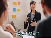 Định nghĩa của từ <b>explain</b>