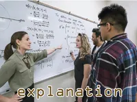Định nghĩa của từ <b>explanation</b>
