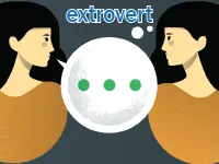Định nghĩa của từ <b>extrovert</b>