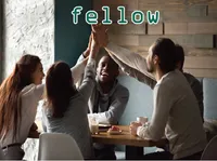 Định nghĩa của từ <b>fellow</b>