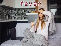 Định nghĩa của từ <b>fever</b>