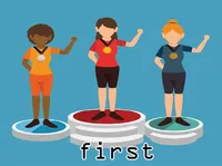 Định nghĩa của từ <b>first</b>