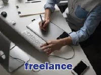 Định nghĩa của từ <b>freelance</b>