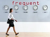 Định nghĩa của từ <b>frequent</b>