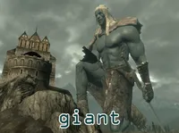 Định nghĩa của từ <b>giant</b>