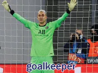 Định nghĩa của từ <b>goalkeeper</b>