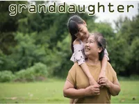 Ý nghĩa của từ vựng <b>granddaughter</b>