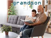 Ý nghĩa của từ vựng <b>grandson</b>
