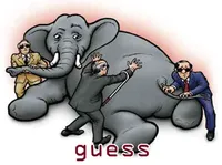 Định nghĩa của từ <b>guess</b>