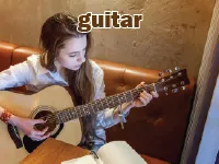 Định nghĩa của từ <b>guitar</b>