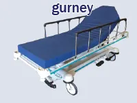 Định nghĩa của từ <b>gurney</b>
