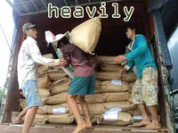 Định nghĩa của từ <b>heavily</b>