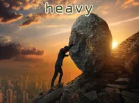 Định nghĩa của từ <b>heavy</b>