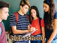 Định nghĩa của từ <b>high school</b>