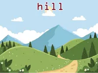 Định nghĩa của từ <b>hill</b>