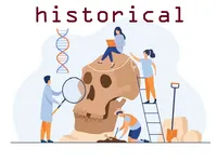 Định nghĩa của từ <b>historical</b>
