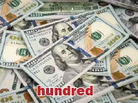 Định nghĩa của từ <b>hundred</b>