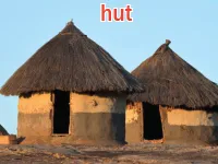 Định nghĩa của từ <b>hut</b>