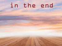 Định nghĩa của từ <b>in the end</b>