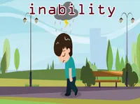 Định nghĩa của từ <b>inability</b>