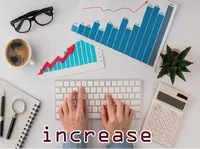 Định nghĩa của từ <b>increase</b>