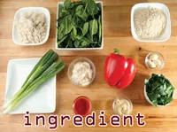 Định nghĩa của từ <b>ingredient</b>
