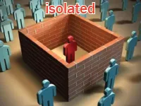 Định nghĩa của từ <b>isolated</b>