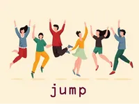 Định nghĩa của từ <b>jump</b>