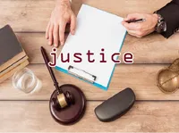 Định nghĩa của từ <b>justice</b>