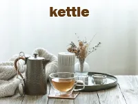Định nghĩa của từ <b>kettle</b>