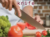 Định nghĩa của từ <b>knife</b>