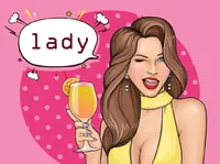 Định nghĩa của từ <b>lady</b>