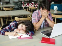 Định nghĩa của từ <b>lazy</b>