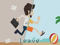 Định nghĩa của từ <b>leave</b>