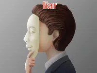 Định nghĩa của từ <b>liar</b>
